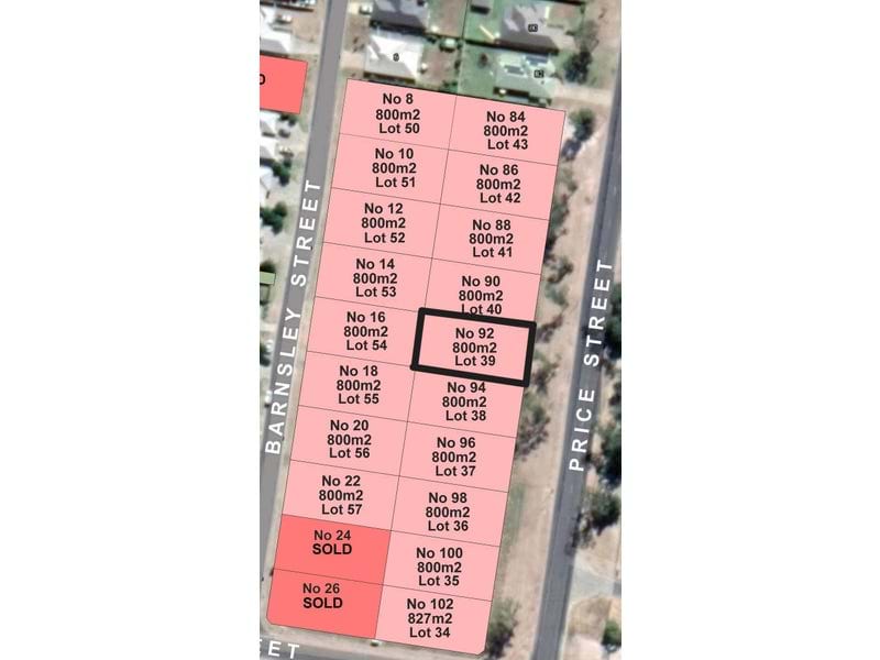 Vacant land ready for your new home