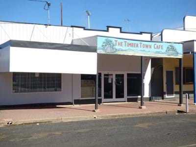 Timber Town cafe - now for sale